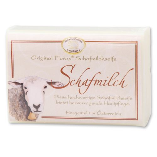 Schafmilchseife 100g kassisch verpackt