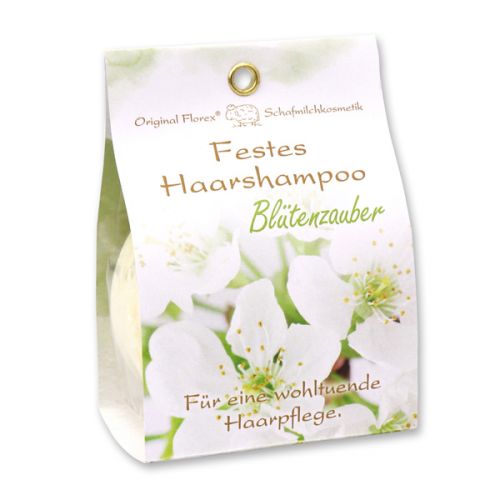 Festes Haarshampoo mit Schafmilch 58g in Papiertasche