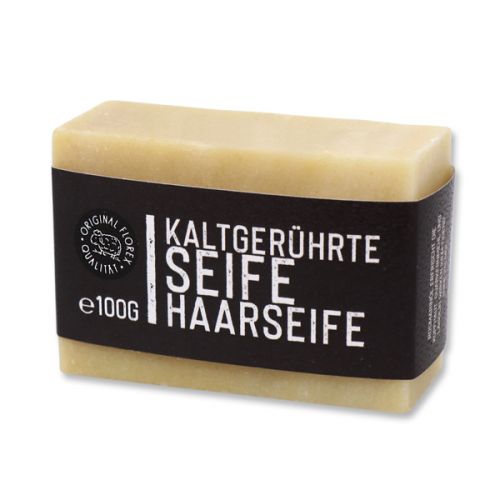 Spezialseife kaltgerührt 100g Schleife, Black Edition