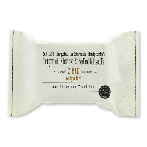 Cold-stirred soap 150g in a stittched paper bag "Love for tradition"