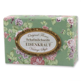 Florex Schafmilchseife Eisenkraut – 150 G, Kordelseife, Mit Natürlichem Duft, Aus Österreich