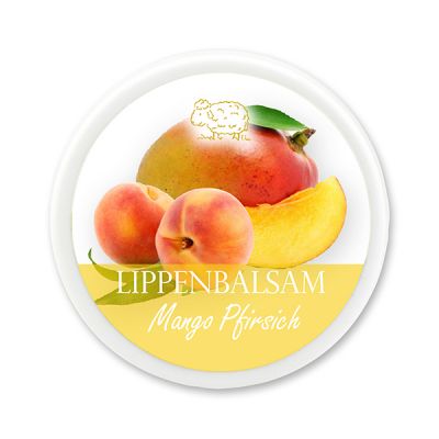 Lip balm 10ml, Mango peach 