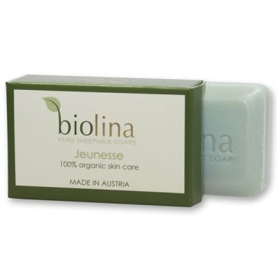 Biolina Schafmilchseife 100g im Karton, Jeunesse 