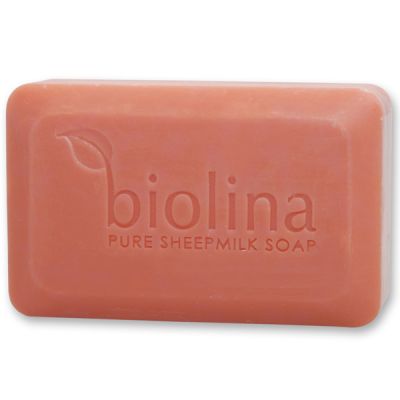 Biolina Schafmilchseife 200g, Granatapfel 