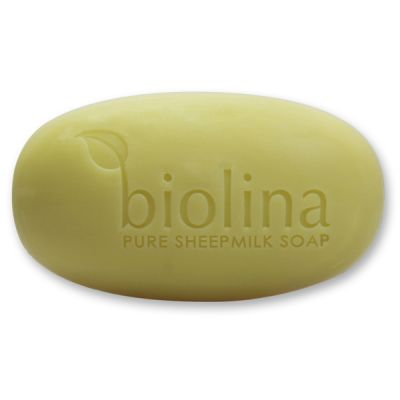 Biolina sheep milk soap handsome 150g, Ginger lime 