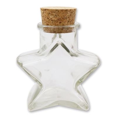 Star shaped glass jar 150ml 