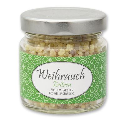 Incense 60g in glass jar, "Eritrea fine" 