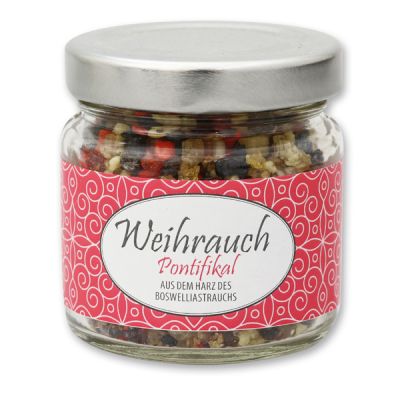 Weihrauchmischung 60g im Glas, Pontifikal 