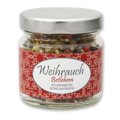 Incense mix 60g in glass jar, "Betlehem" 