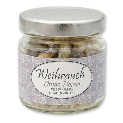 Weihrauch 60g im Glas, Oman Premium "Hojari" 