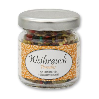 Weihrauchmischung 30g im Glas, Paradies 