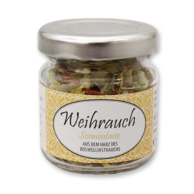 Weihrauchmischung 30g im Glas, Sonnentanz 