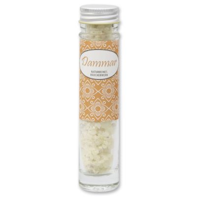 Incense 35g in a high glass jar, "Dammar" 