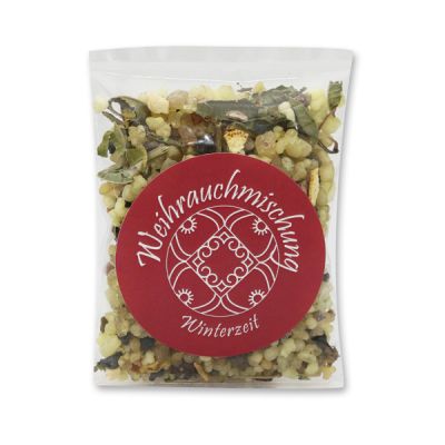 Weihrauchmischung 25g im Cello, Winterzeit 