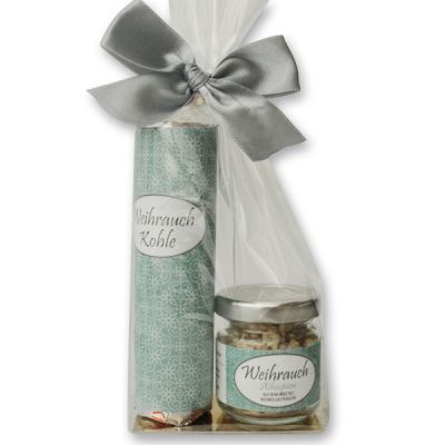 Incense set in a cellophane bag, Incense "Äthiopien" 