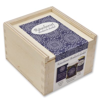 Incense box Arabisch dunkel 