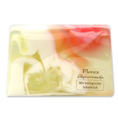 Handmade glycerin soap 90g in cello, A dream of roses 