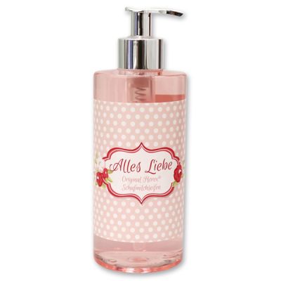 Liquid sheep milk soap 400ml "Alles Liebe", Peony 