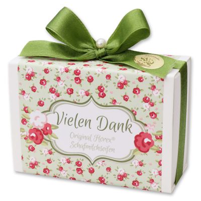 Sheep milk soap 150g in a box "Vielen Dank", Verbena 