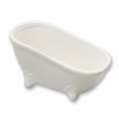 Ceramic bath tub small 14,5x7cm 