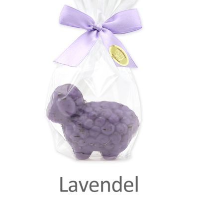 Sheep milk soap sheep Lina 75g in a cellophane, Lavender 