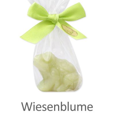 Schafmilchseife Frosch klein 35g in Cello, Wiesenblume 