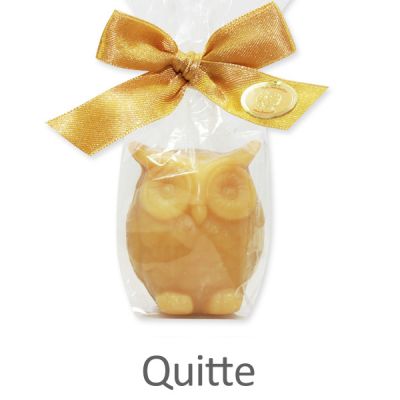 Sheep milk soap owl 50g in a cellophane, Quince 