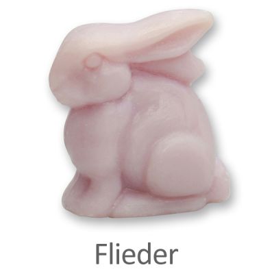 Sheep milk soap rabbit 40g, Lilac 