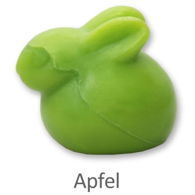 Schafmilchseife Hase liegend 40g, Apfel 