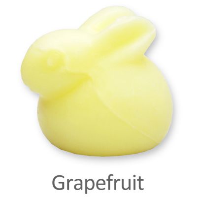 Schafmilchseife Hase liegend 40g, Grapefruit 