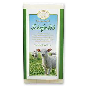 Sheep milk soap bar 100g modern in a cellophane, Classic 