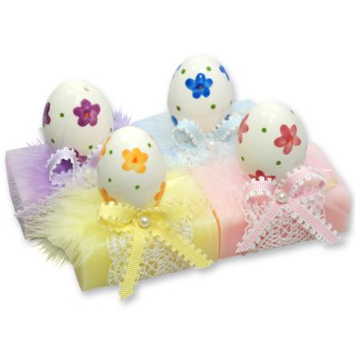 Sheep milk soap 100g, decorated with an easter egg, sorted 