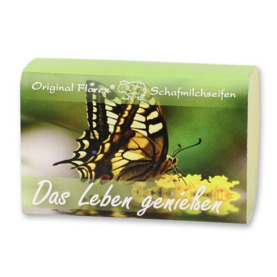 Sheep milk soap 100g "Das Leben genießen", Grapefruit 