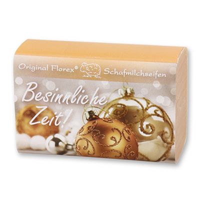 Sheep milk soap 100g "Besinnliche Zeit", Quince 
