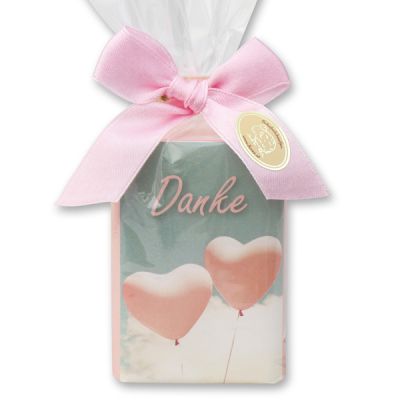 Sheep milk soap 100g in a cellophane bag "Danke", Jasmine 