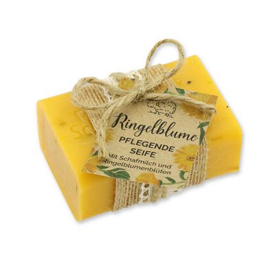 Sheep milk soap 100g "feel-good time", Marigold 