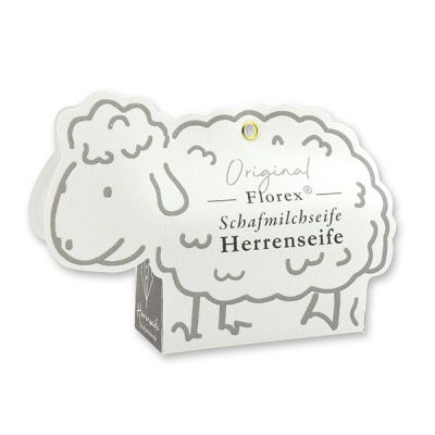 Sheep milk soap 100g in a sheep paper box, Soap for men 