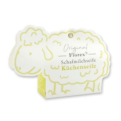 Sheep milk soap 100g in a sheep paper box, Kitchen soap 