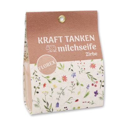 Sheep milk soap 100g in a bag "Kraft tanken", Swiss pine 