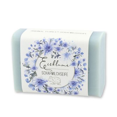 Schafmilchseife eckig 100g "Einzigartige Augenblicke", Eisblume 