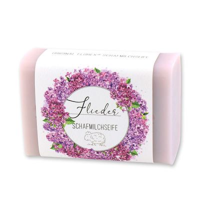 Sheep milk soap 100g "Einzigartige Augenblicke", Lilac 