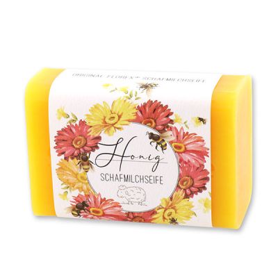 Sheep milk soap 100g "Einzigartige Augenblicke", Honey 