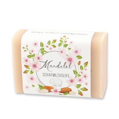 Sheep milk soap 100g "Einzigartige Augenblicke", Almond oil 