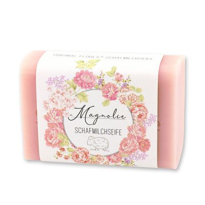 Sheep milk soap 100g "Einzigartige Augenblicke", Magnolia 