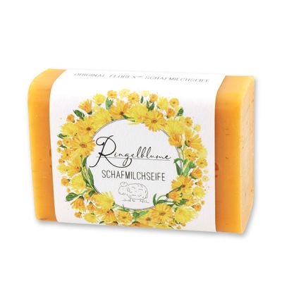 Sheep milk soap 100g "Einzigartige Augenblicke", Marigold 