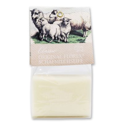 Sheep milk soap 100g in a cellophane bag, Classic 