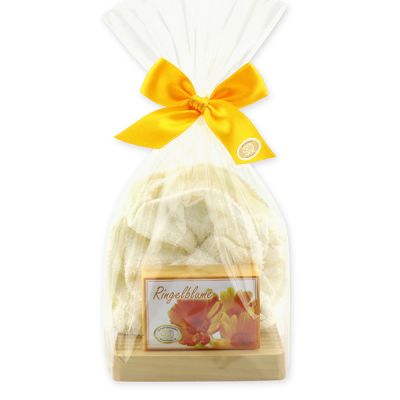 Soap set 3 pieces in a cellophane bag, Marigold 