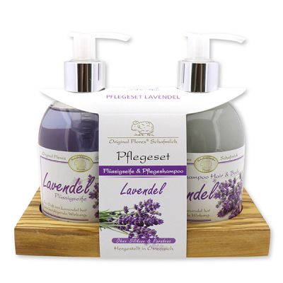 Care set liquid soap 250ml & Shampoo hair and body 250ml, Lavender 