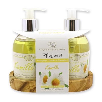 Care set liquid soap 250ml & Shower and bubble bath 250ml, Chamomile 