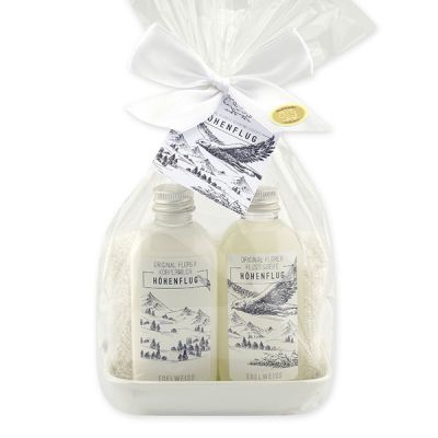 Care set 4 pieces in a cellophane bag "Höhenflug", Edelweiß 